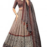 Trending Designeer Tussar Silk Lehenga Choli Print