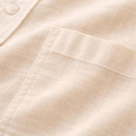 Men's White Linen Shirt