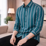 Men's Striped Casual Shirt