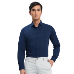 Cotton Plain Regular Fit Shirt for Men