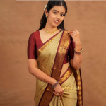 Women's Kanjivaram Soft Silk Saree For Wedding Banarasi Style Sari With Blouse Piece