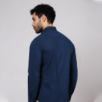Cotton Plain Regular Fit Shirt for Men