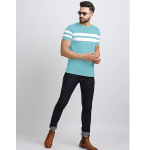 T-Shirt for Mens Double Stripes on Chest